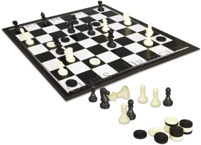 Bonaparte HRA Šachy a Dáma 2v1 (společenská hra)
