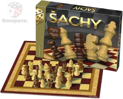 Bonaparte Hra Šachy v krabici (drevená hračka) Bonaparte Hra Šachy v krabici (drevená hračka)