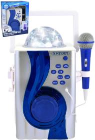Bontempi Karaoke Boom Box s disco efekty na baterie Světlo USB