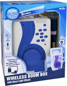 Bontempi Karaoke Boom Box s disco efekty na baterie Světlo USB