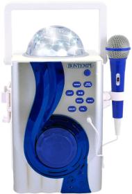 Bontempi Karaoke Boom Box s disco efekty na baterie Světlo USB