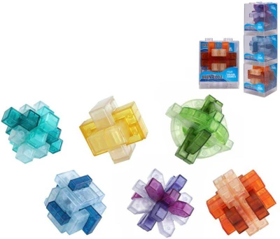 Brain Games kostka hlavolam 7cm puzzle skládačka 6 druhů Brain Games kostka hlavolam 7cm puzzle skládačka 6 druhů