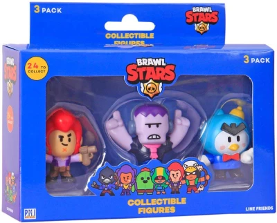 Brawl Stars 3 pack série 1 figurky sběratelské set 3ks různé druhy