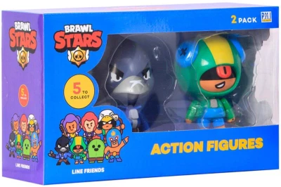 Brawl Stars figurka akční plastová set 2ks 1. série 2 druhy v krabici