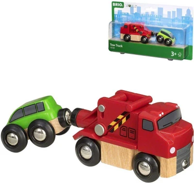 Brio DŘEVO Odtahová služba herní set kamion + osobní vozidlo 33528 Brio DŘEVO Odtahová služba herní set kamion + osobní vozidlo 33528