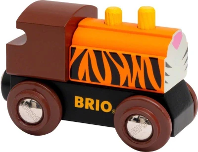 Brio DŘEVO Lokomotiva 5 druhů (dřevěná hračka)