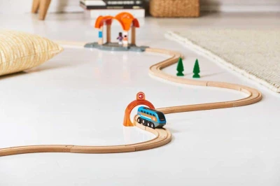 Brio Lokomotíva nahrávacia Smart Tech Sound na batérie Svetlo Zvuk REC