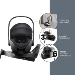 Britax Autosedačka Baby-Safe Pro Vario Base 5Z Bundle Classic Deep Grey