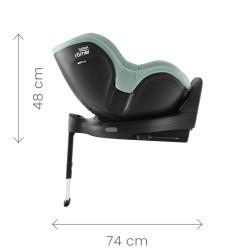 Britax Autosedačka Dualfix 5Z Classic Deep Grey