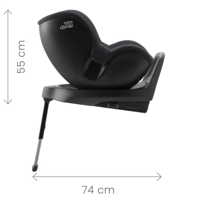 Britax Autosedačka Dualfix M Plus Style Carbon Black