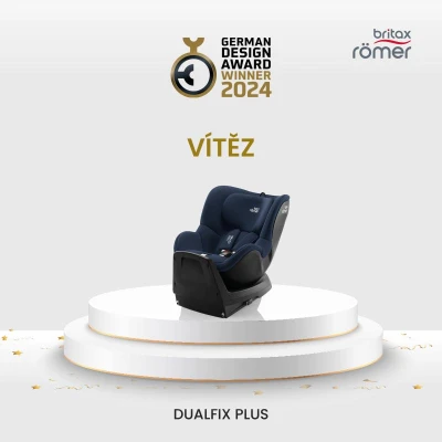 Britax Autosedačka Dualfix Plus Midnight Grey