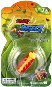 Brouček zvířátko hmyz lezoucí na baterie 2 druhy plast
