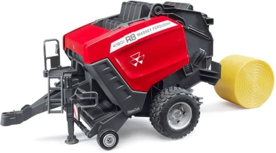Bruder 02039 Balíkovač lis na kulaté balíky Massey Ferguson RB 4180V Bruder 02039 Balíkovač lis na kulaté balíky Massey Ferguson RB 4180V