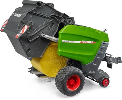 Bruder 02039 Balíkovač lis na kulaté balíky Massey Ferguson RB 4180V