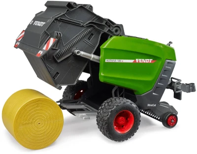 Bruder 02039 Balíkovač lis na kulaté balíky Massey Ferguson RB 4180V