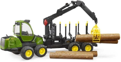 Bruder 02133 Bworld Přepravník na dřevo JOHN DEERE 1210E Bruder 02133 Bworld Přepravník na dřevo JOHN DEERE 1210E