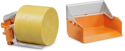 Bruder 02353 Nakládací box na traktor set s vidlemi a balíkem slámy