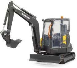 Bruder 02465 Minibagr rypadlo Volvo ECR40 1:16 plast