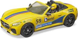 Bruder 02504 RAM Roadster Racing Team set odtahovka se sporťákem a figurkou