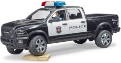 Bruder 02505 Auto policie Dodge RAM 2500 s figurkou na baterie Světlo Zvuk