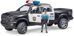 Bruder 02505 Auto policie Dodge RAM 2500 s figurkou na baterie Světlo Zvuk