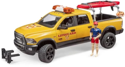 Bruder 02506 Auto RAM 2500 Power Wagon pobřežní stráž na baterie Světlo Zvuk Bruder 02506 Auto RAM 2500 Power Wagon pobřežní stráž na baterie Světlo Zvuk
