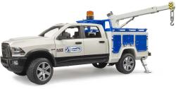 Bruder 02509 Auto RAM 2500 servisní vůz s otočným ramenem a majákem