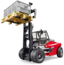 Bruder 02513 Vysokozdvižný vozík Linde HT 160 set s doplňky