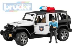 Bruder 02526 (2526) Auto jeep Wrangler Rubicon Policie + figurka model 1:16 Bruder 02526 (2526) Auto jeep Wrangler Rubicon Policie + figurka model 1:16