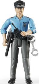 Bruder 02526 (2526) Auto jeep Wrangler Rubicon Policie + figurka model 1:16
