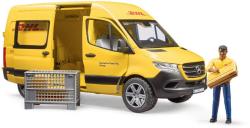 Bruder 02670 Auto Mercedes-Benz Sprinter DHL set s řidičem a doplňky