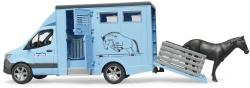 Bruder 02674 Auto Mercedes Benz Sprinter přeprava zvířat se s koněm