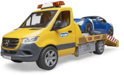 Bruder 02675 Auto Mercedes Benz Sprinter odtahová služba na baterie Světlo Zvuk
