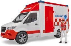 Bruder 02676 Mercedes-Benz Sprinter sanitka s řidičem na baterie Světlo Zvuk