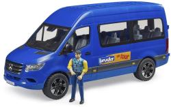 Bruder 02681 Auto MB Sprinter mikrobus set s figurkou model 1:16 plast