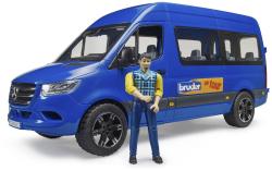 Bruder 02681 Auto MB Sprinter mikrobus set s figurkou model 1:16 plast