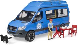 Bruder 02684 Auto kempingové MB Sprinter Camper s figurkou