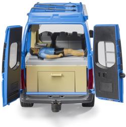 Bruder 02684 Auto kempingové MB Sprinter Camper s figurkou