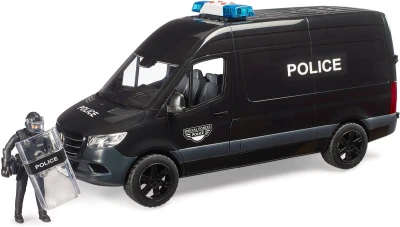 Bruder 02685 Auto Policie Mercedes-Benz Sprinter set s policistou Bruder 02685 Auto Policie Mercedes-Benz Sprinter set s policistou