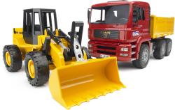 Bruder 02752 Auto nákladní MAN TGA set s nakladačem FR130 Bruder 02752 Auto nákladní MAN TGA set s nakladačem FR130
