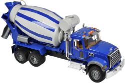 Bruder 02814 (2814) Nákladní auto Mack Granite - domíchávač betonu modrý