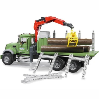 Bruder 02824 (2824) Nákladní auto MACK Granit přeprava dřeva