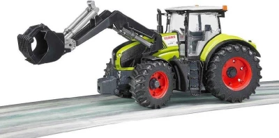 Bruder 03013 Traktor Claas Axion 950 s čelním nakladačem 1:16 plast