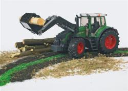 Bruder 03041 (3041) Traktor FENDT 936 Vario + čelní nakladač