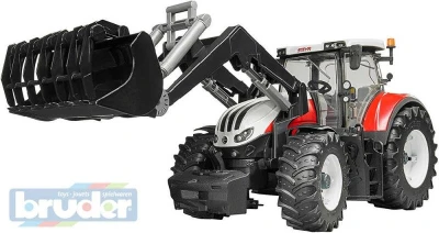 Bruder 03181 (3181) Traktor STEYR 6300 Terrus čelní nakladač funkční model plast Bruder 03181 (3181) Traktor STEYR 6300 Terrus čelní nakladač funkční model plast