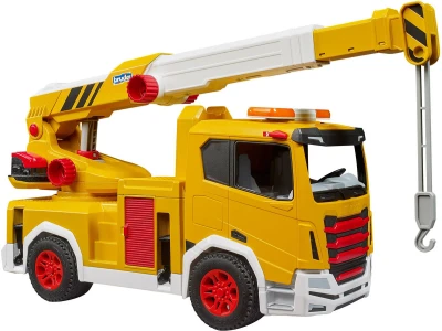 Bruder 03471 Roadmax baby autojeřáb žlutý nákladní