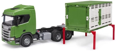 Bruder 03548 Auto Scania Super 560R Prepravník dobytka model 1:16 plast