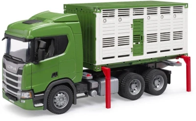 Bruder 03548 Auto Scania Super 560R Prepravník dobytka model 1:16 plast