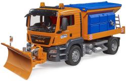 Bruder 03785 Auto MAN TGS Odklízecí vozidlo sypač s radlicí model 1:16 plast