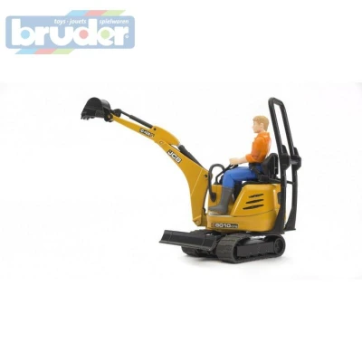 Bruder 62002 Bworld Mikrobager JCB s figúrkou Bruder 62002 Bworld Mikrobager JCB s figúrkou